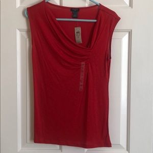 NWT Ann Taylor red top - Size M
